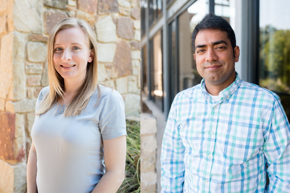 Texas Engineers Sapun Parekh and Samantha Santacruz