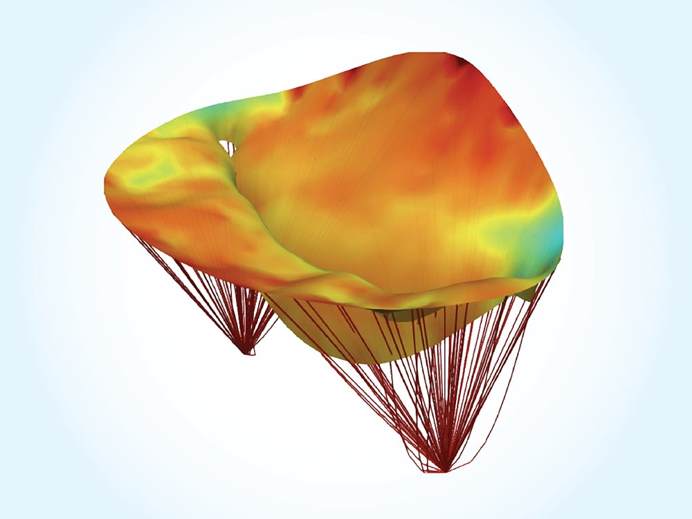 rendering of heart valve