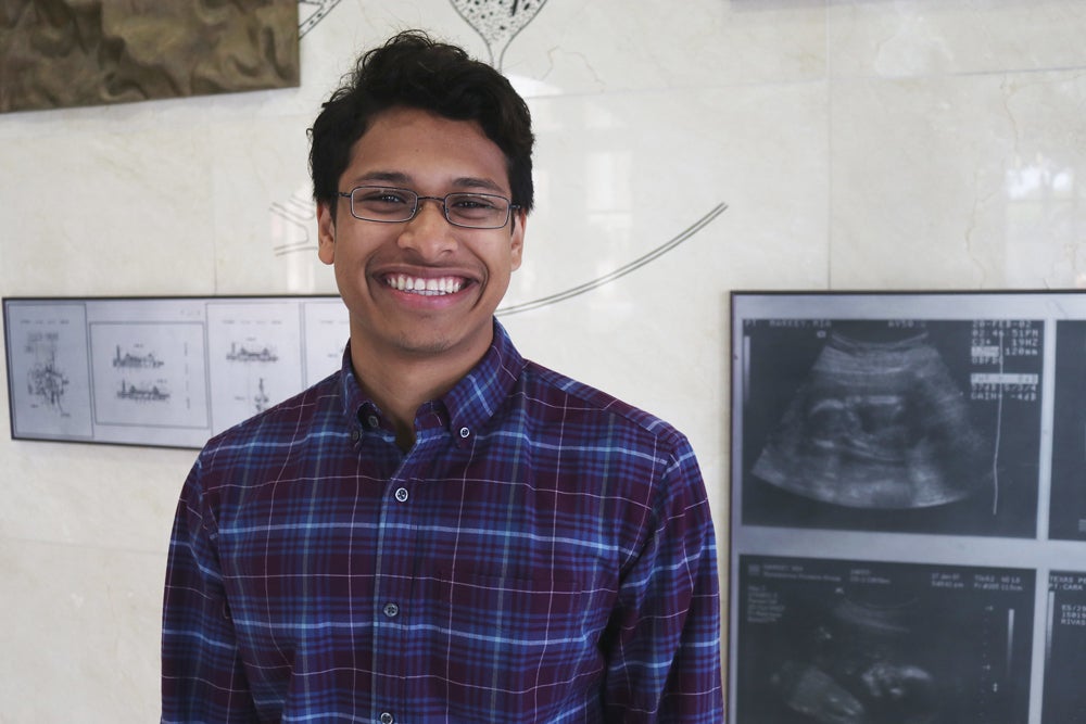 Texas BME student Abhishek Dasgupta