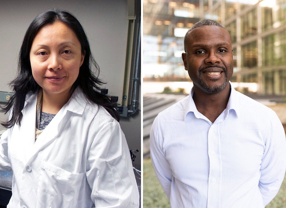 Jenny Jiang and Tyrone Porter