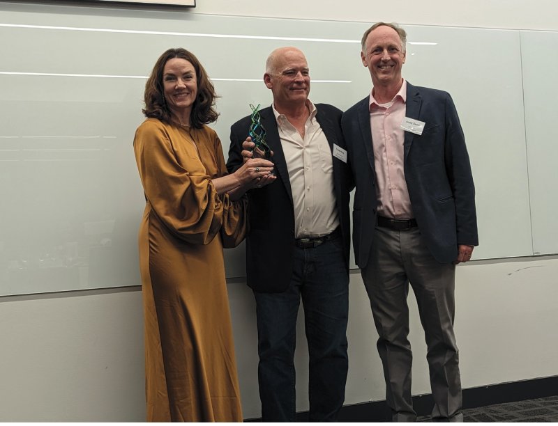 Texas Engineers Laura Suggs, Casey Fox and Andy Dunn