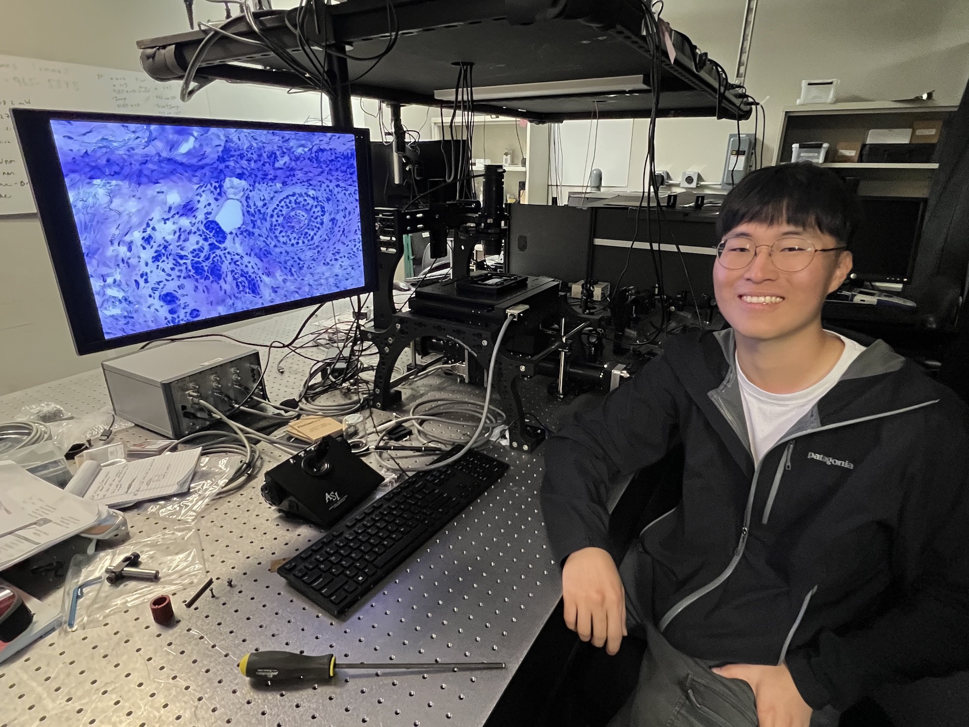 Texas biomedical engineering student Brian Lee