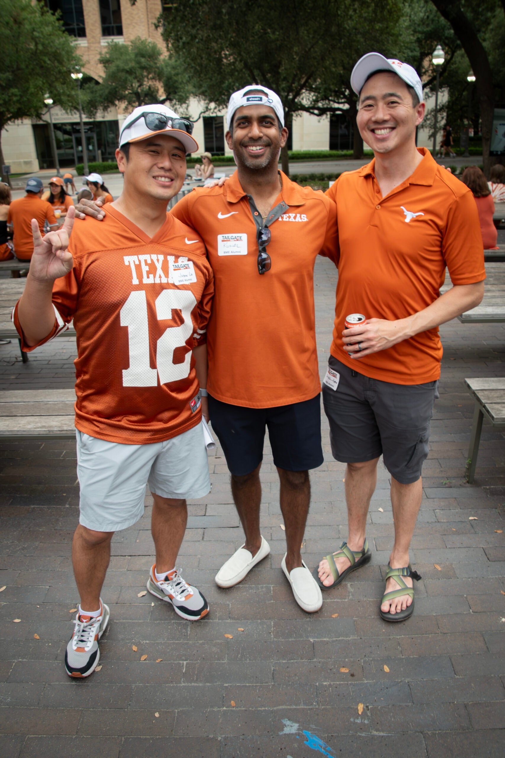 BME alumni at BME tailgate