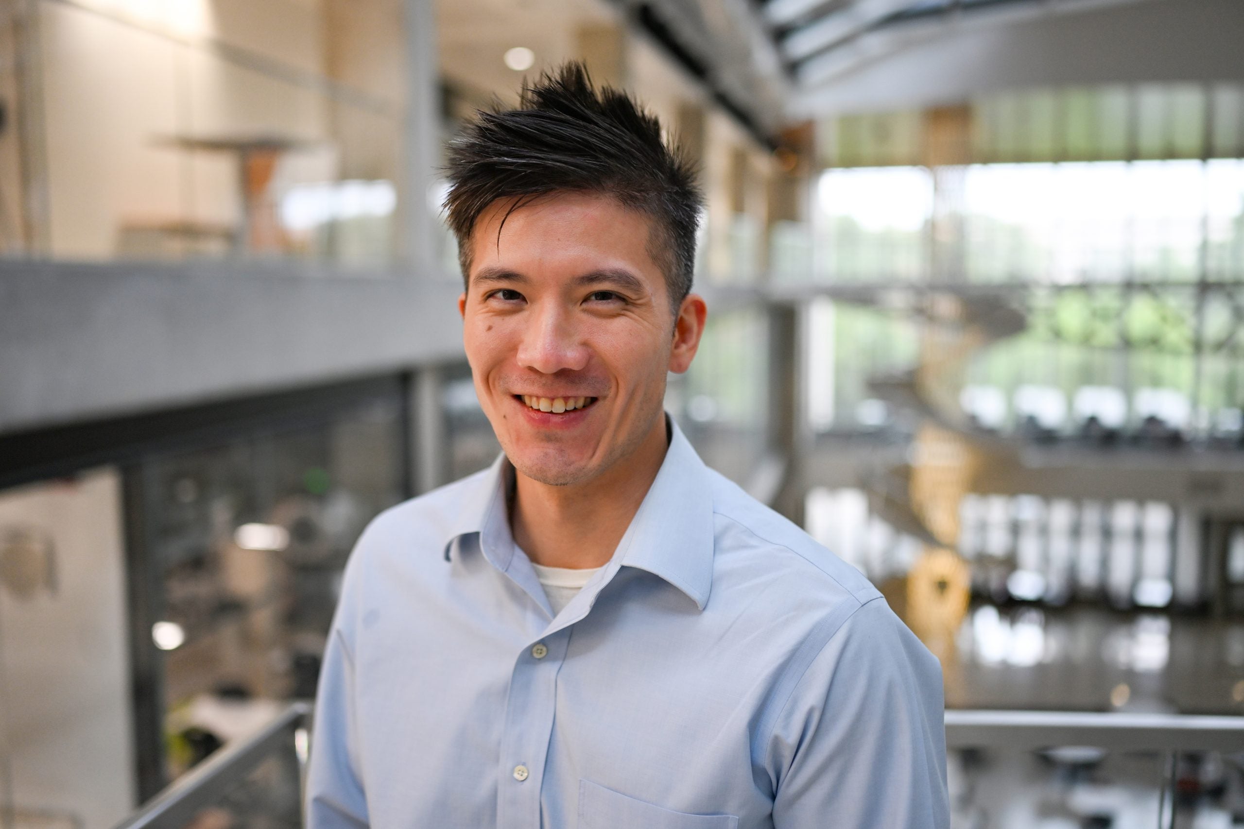 New BME faculty member Theodore Ho 