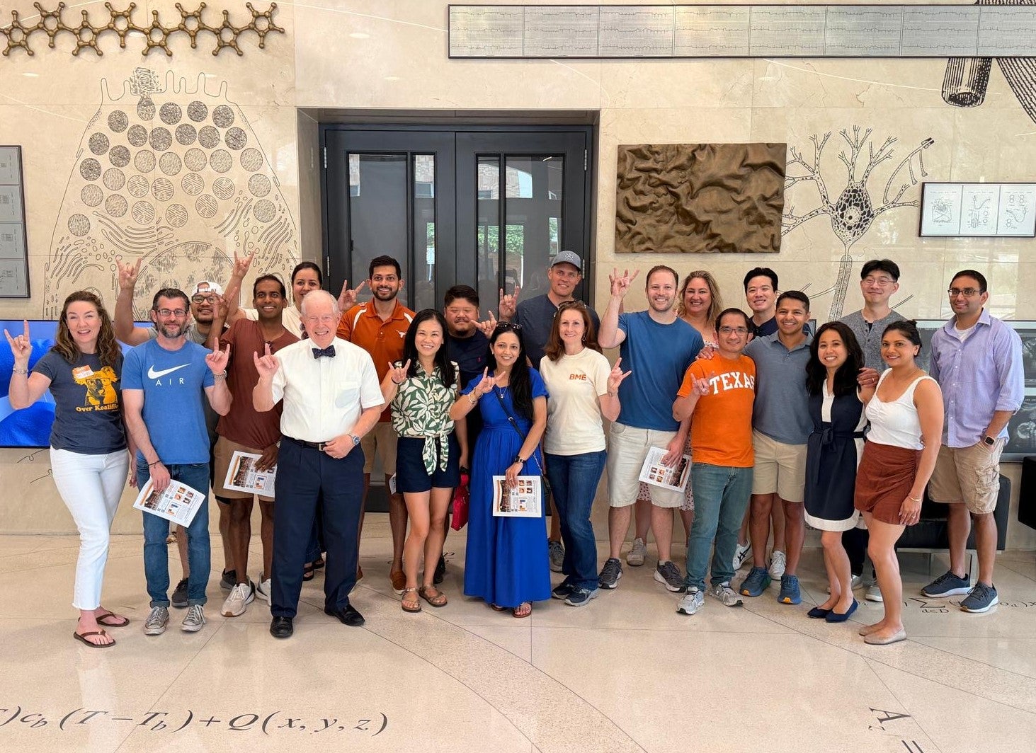 UT BME Class of 2006 graduates with Ken Diller